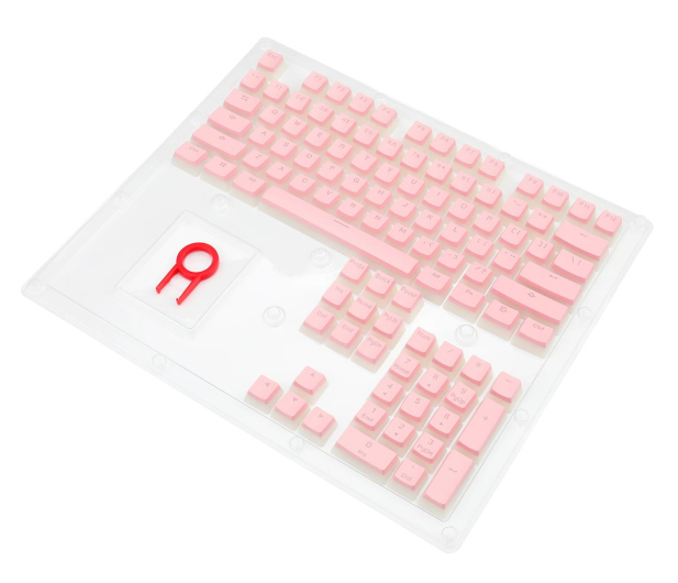 REDRAGON PBT Doubleshot keycaps (różowe) A130 Pink - 1247525 - zdjęcie